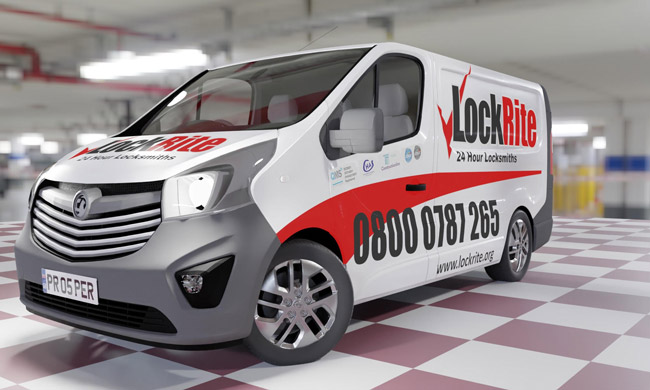 LockRite Locksmith Franchise Van